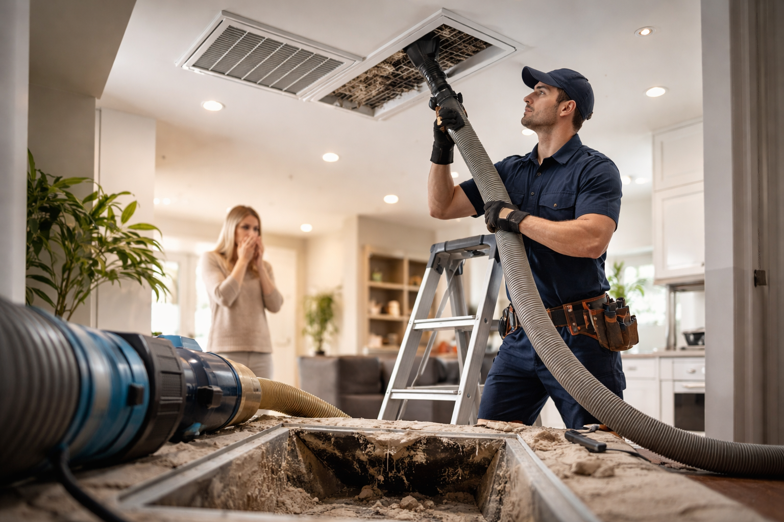 7 Warning Signs Your Home Needs Residential Air Duct Cleaning ASAP