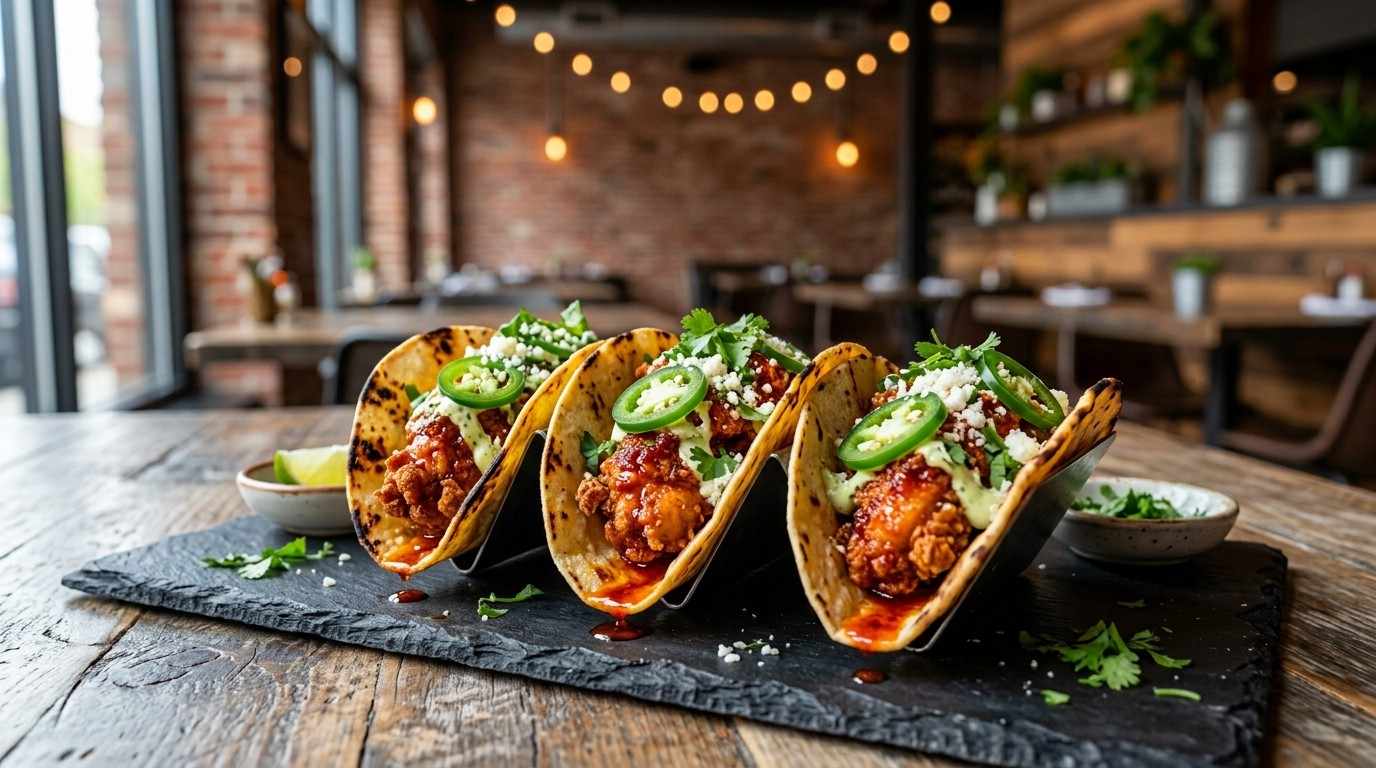 Hot Chicken Tacos Now Available for Spice Lovers